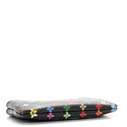 Louis Vuitton LV X TM Monogram Multicolor Key Pouch Black 4 of 8