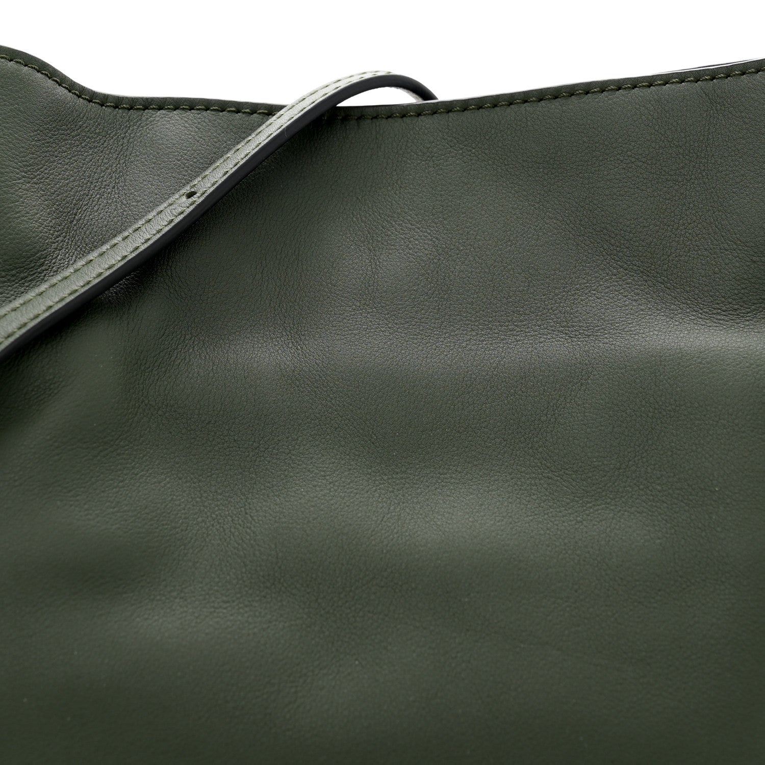 Loewe Nappa Flamenco Knot Clutch Vintage Khaki 8 of 10