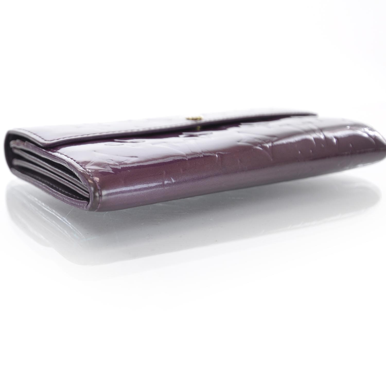 Louis Vuitton Vernis Sarah Wallet Violet 4 of 7