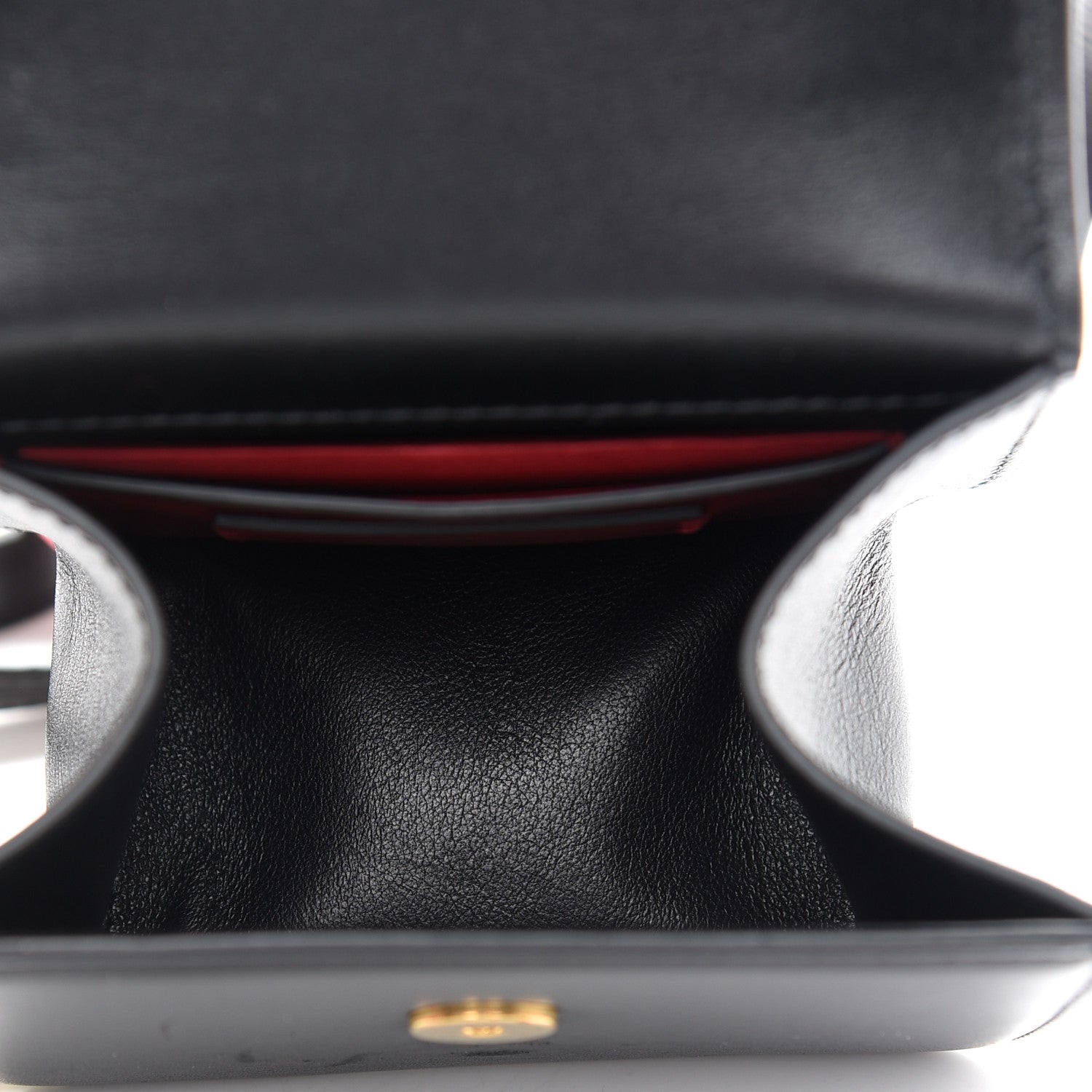 Valentino Garavani Smooth Calfskin Micro VSling Shoulder Bag Black 5 of 10