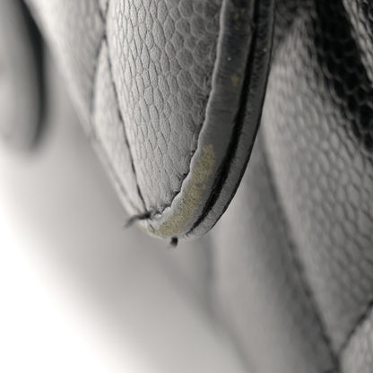 Chanel Caviar Quilted Jumbo Double Flap Black 11 of 16