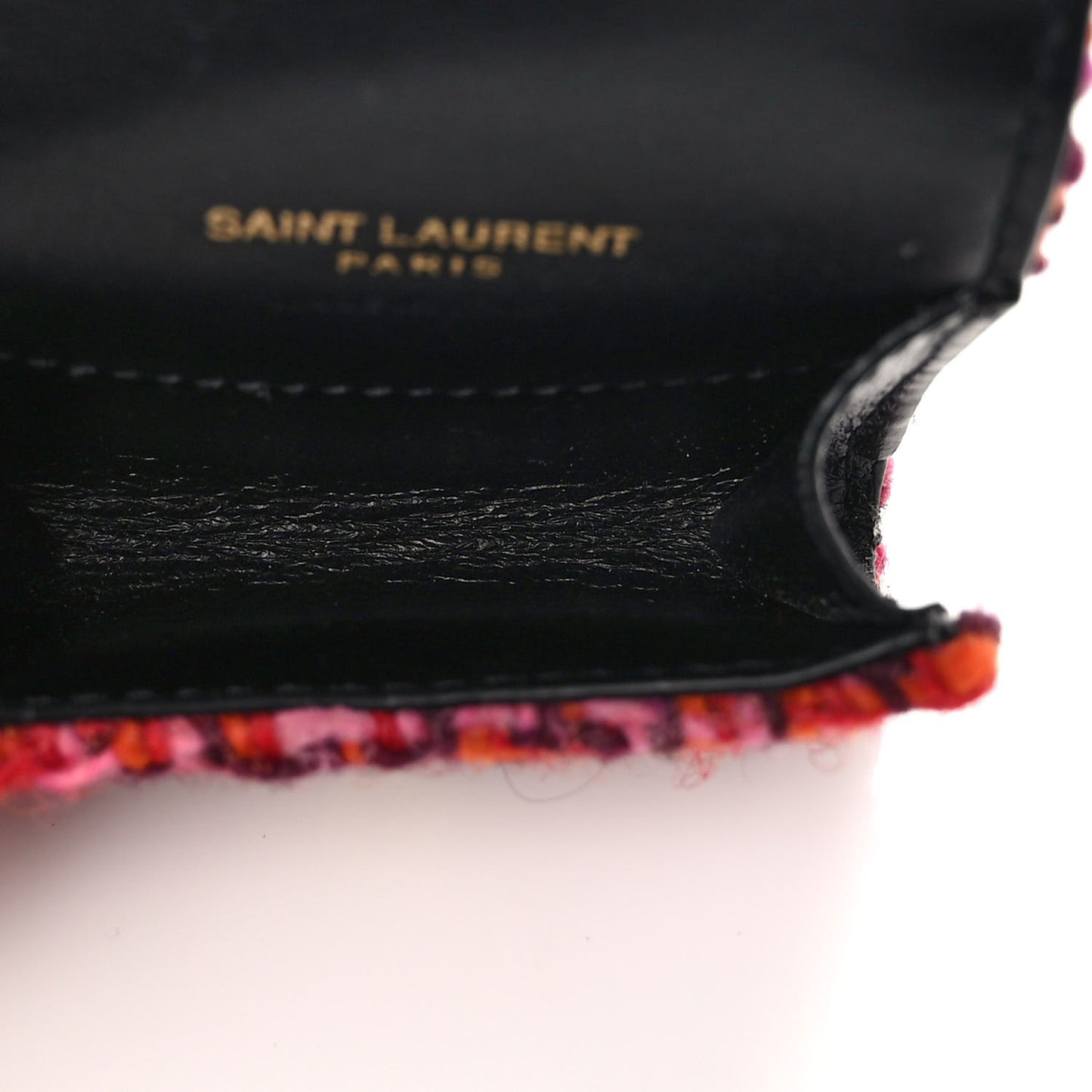 Tweed Woven Quadrillage Monogram Airpods Pro Case Rose Red