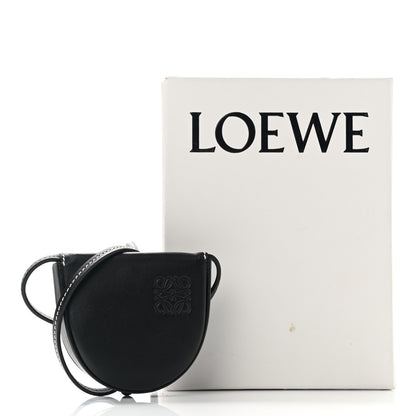 Loewe Soft Calfskin Mini Heel Pouch Black 12 of 12