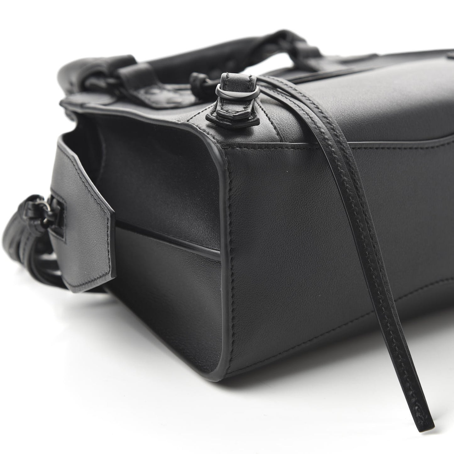 Smooth Calfskin Neo Classic Black Hardware Mini City Black