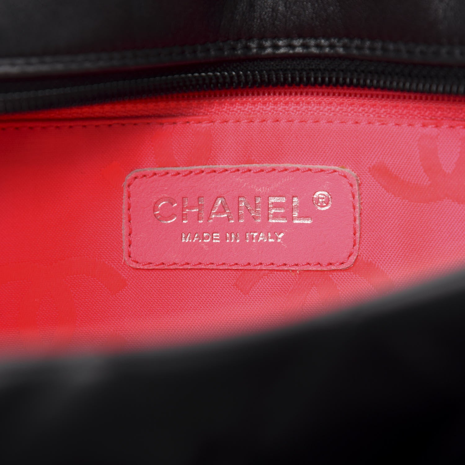 Chanel Calfskin Quilted Small Cambon Multipocket Reporter Black 8 of 10