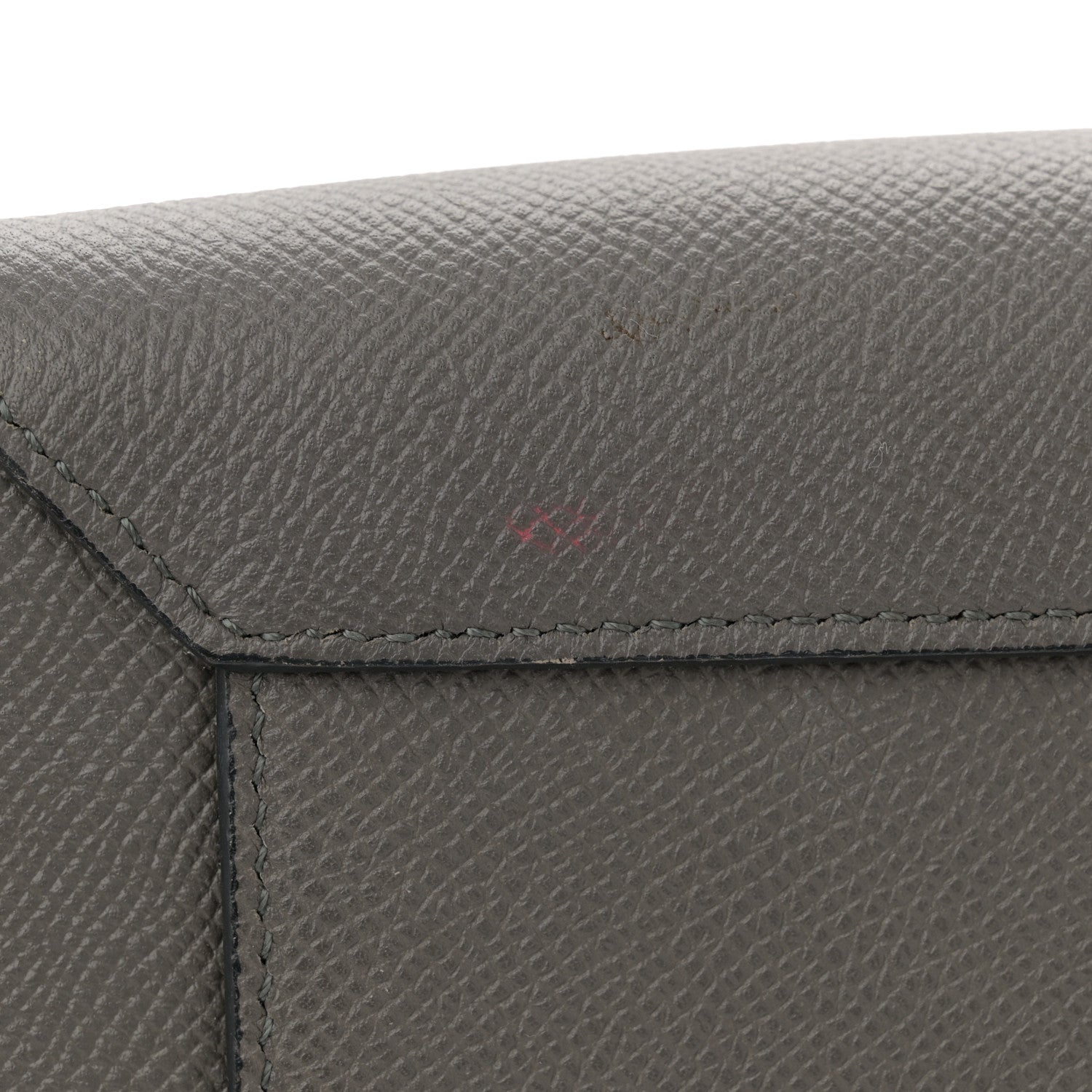 Celine Grained Calfskin Micro Belt Bag Grey 13 of 14