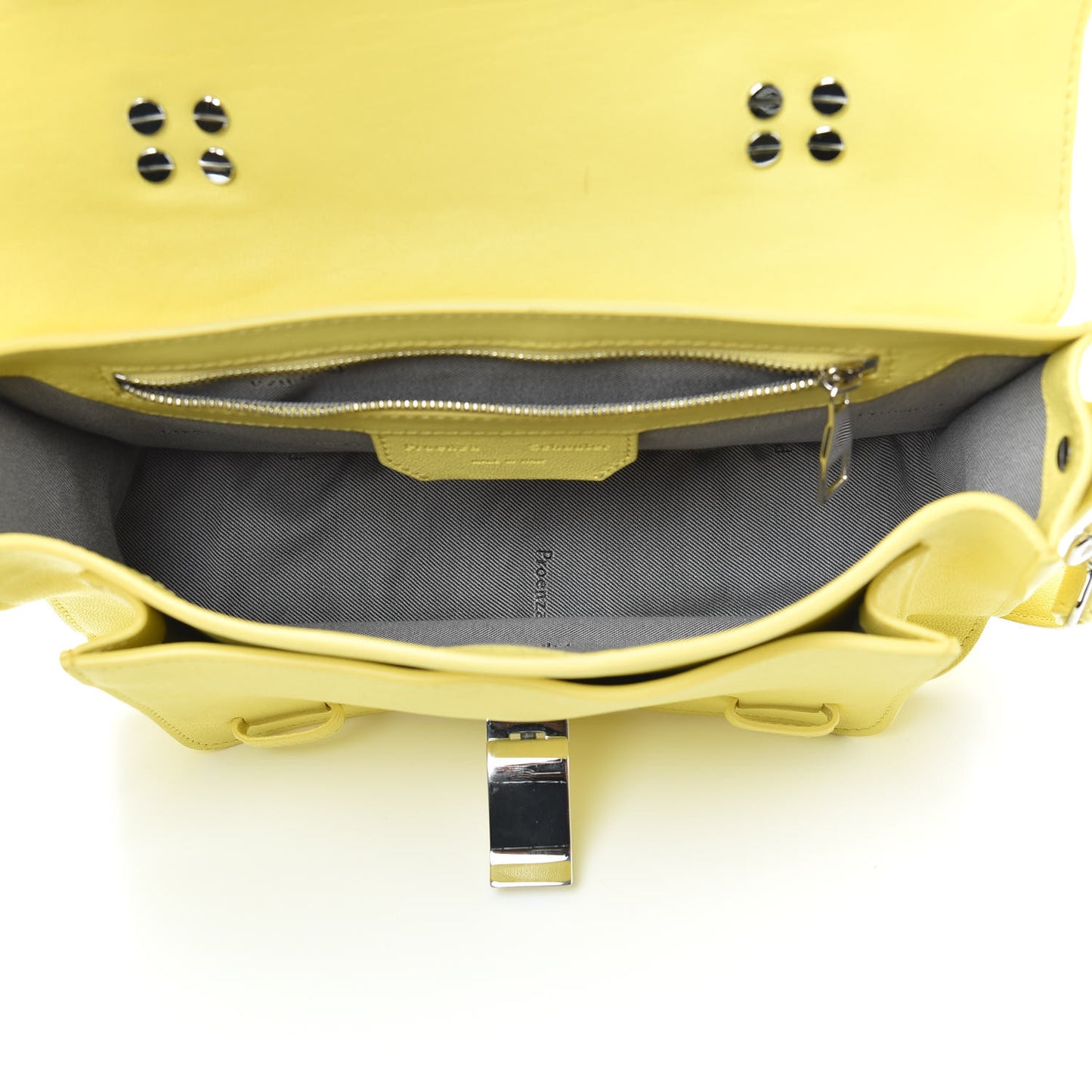 Lambskin Tiny PS1 Canary Yellow