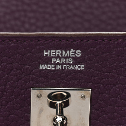 Hermes Fjord Birkin 40 Cassis 6 of 18