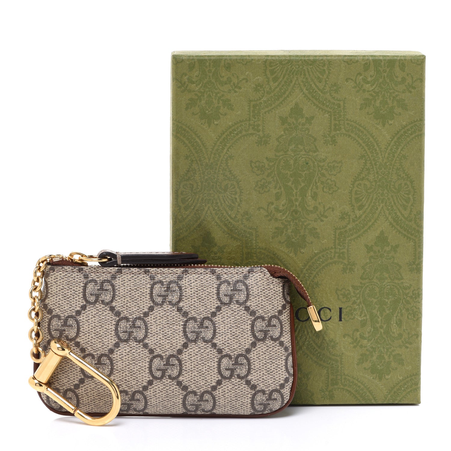 Gucci GG Supreme Monogram Key Case Brown 13 of 13