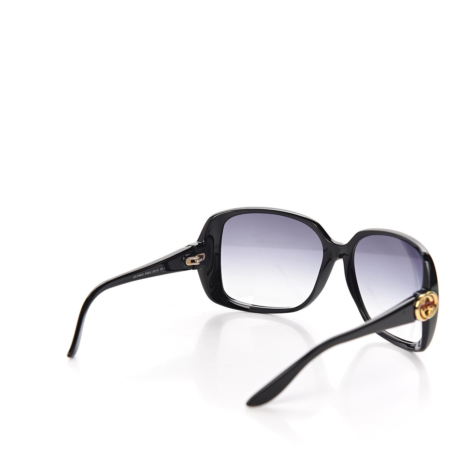Gucci GG Web Sunglasses GG3166/S Black 4 of 7