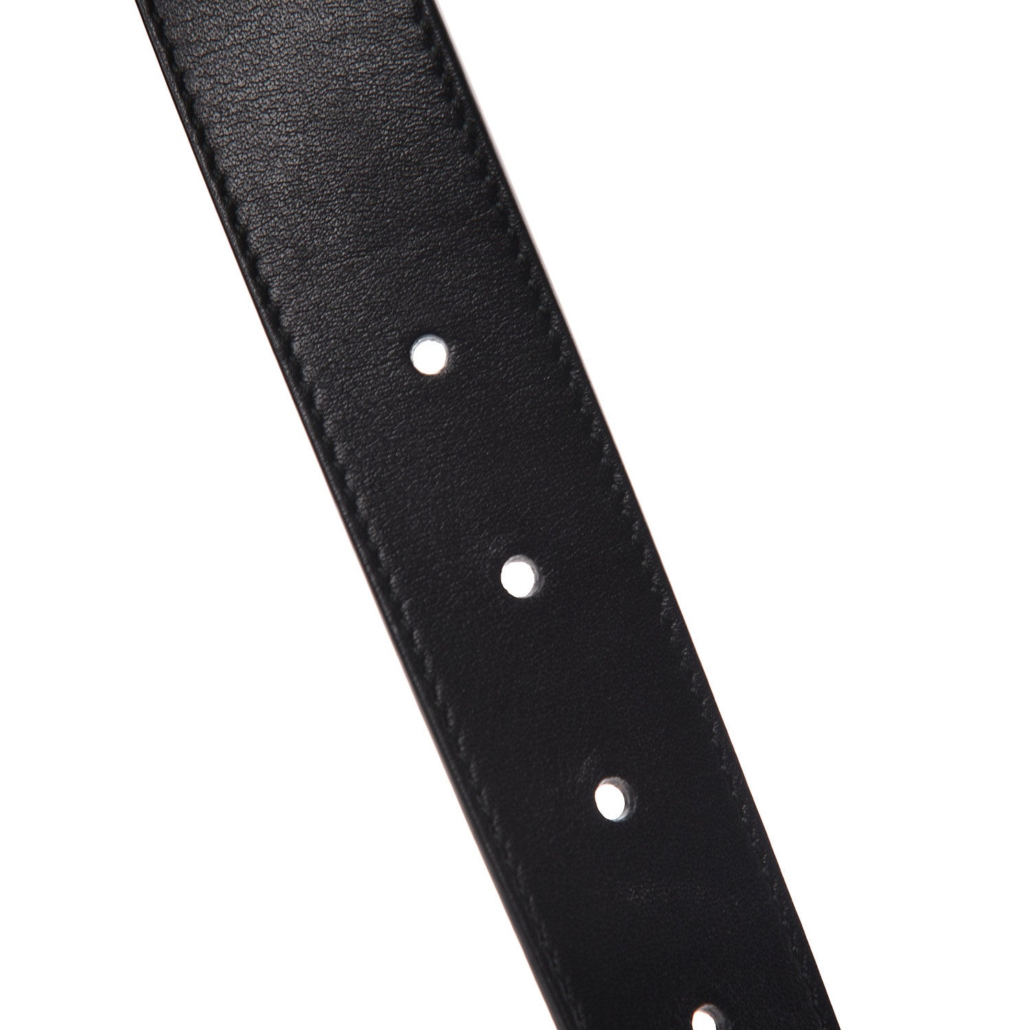 Gucci Calfskin Double G 30mm Belt 80 32 Black 6 of 6