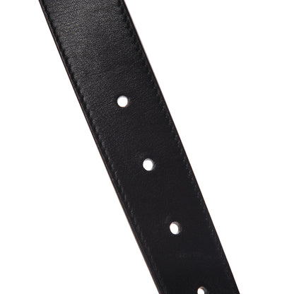 Gucci Calfskin Double G 30mm Belt 80 32 Black 6 of 6