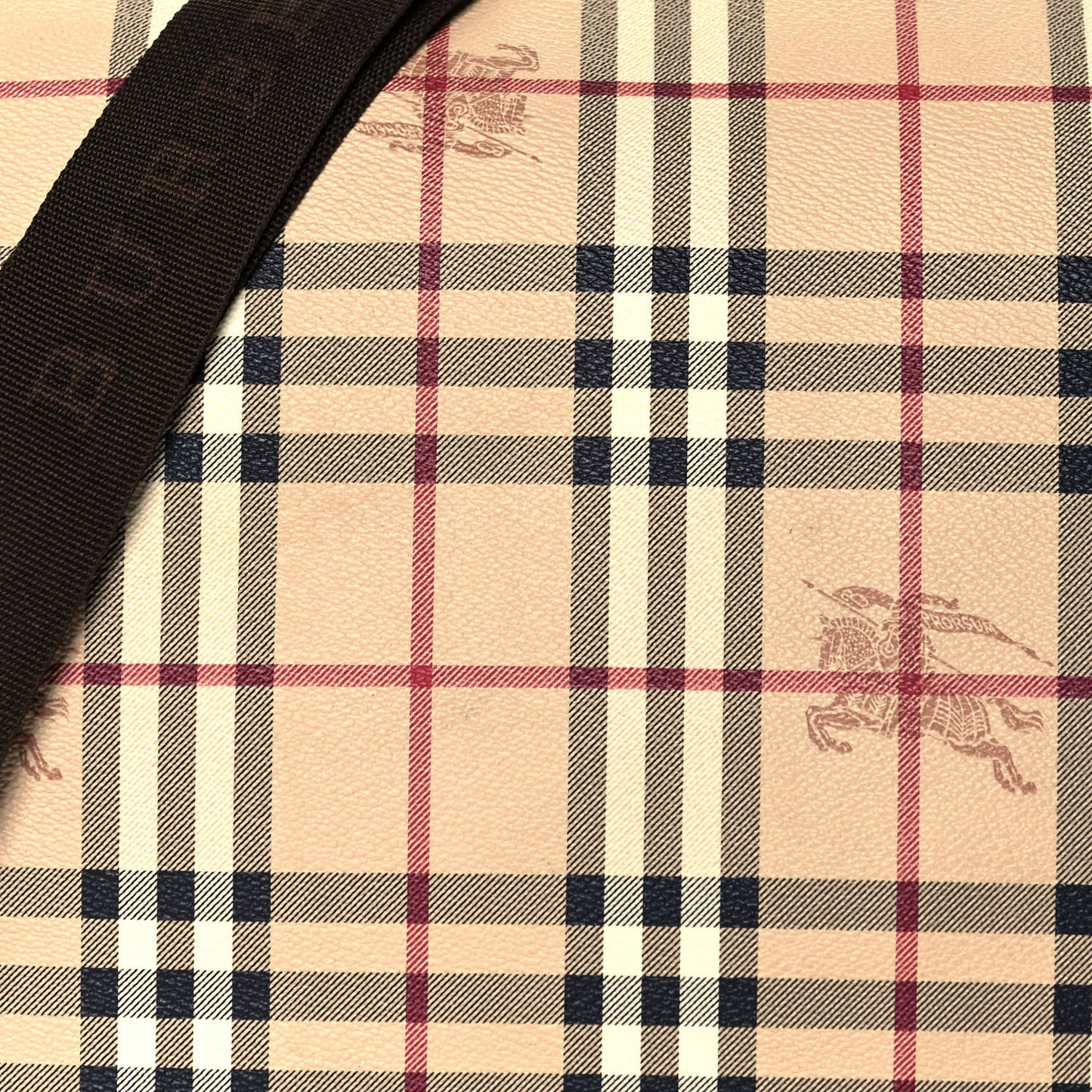 Haymarket Check Diaper Messenger Bag