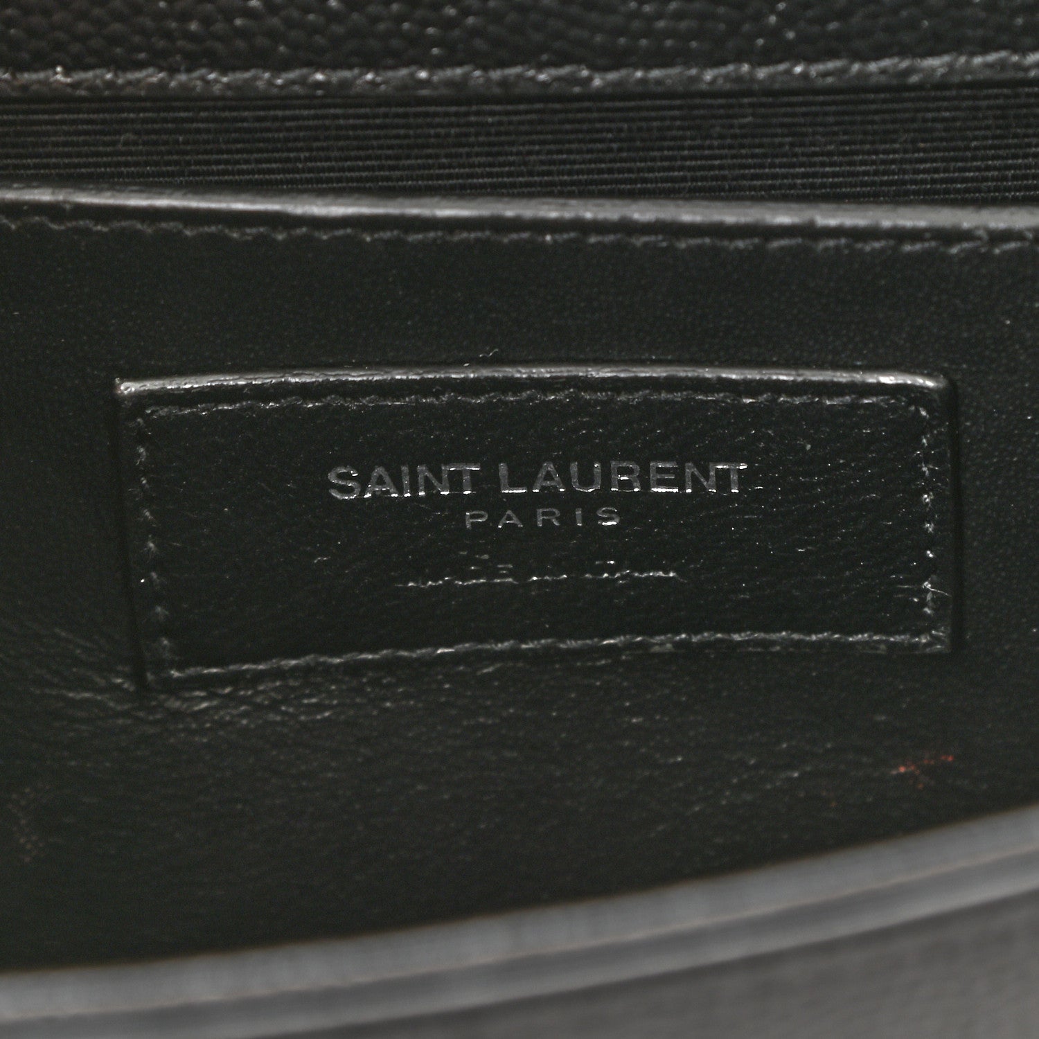 Saint Laurent Grain De Poudre Small Monogram Kate Satchel Black 7 of 10