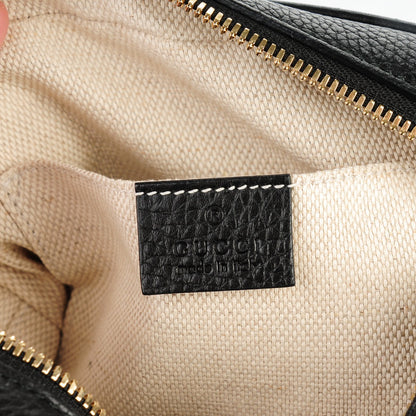 Gucci Pebbled Calfskin Small Soho Disco Bag Black 6 of 7