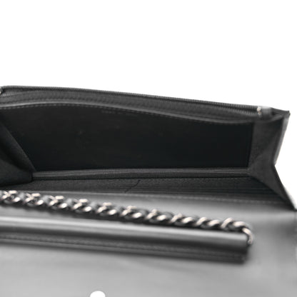 Chanel Caviar Timeless CC Wallet on Chain WOC Navy Blue 5 of 11