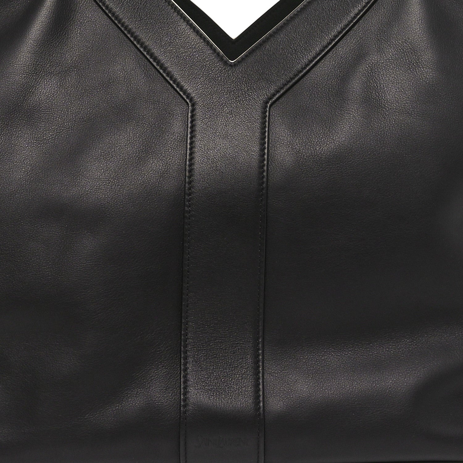 Saint Laurent Calfskin Y Tote Black 8 of 10