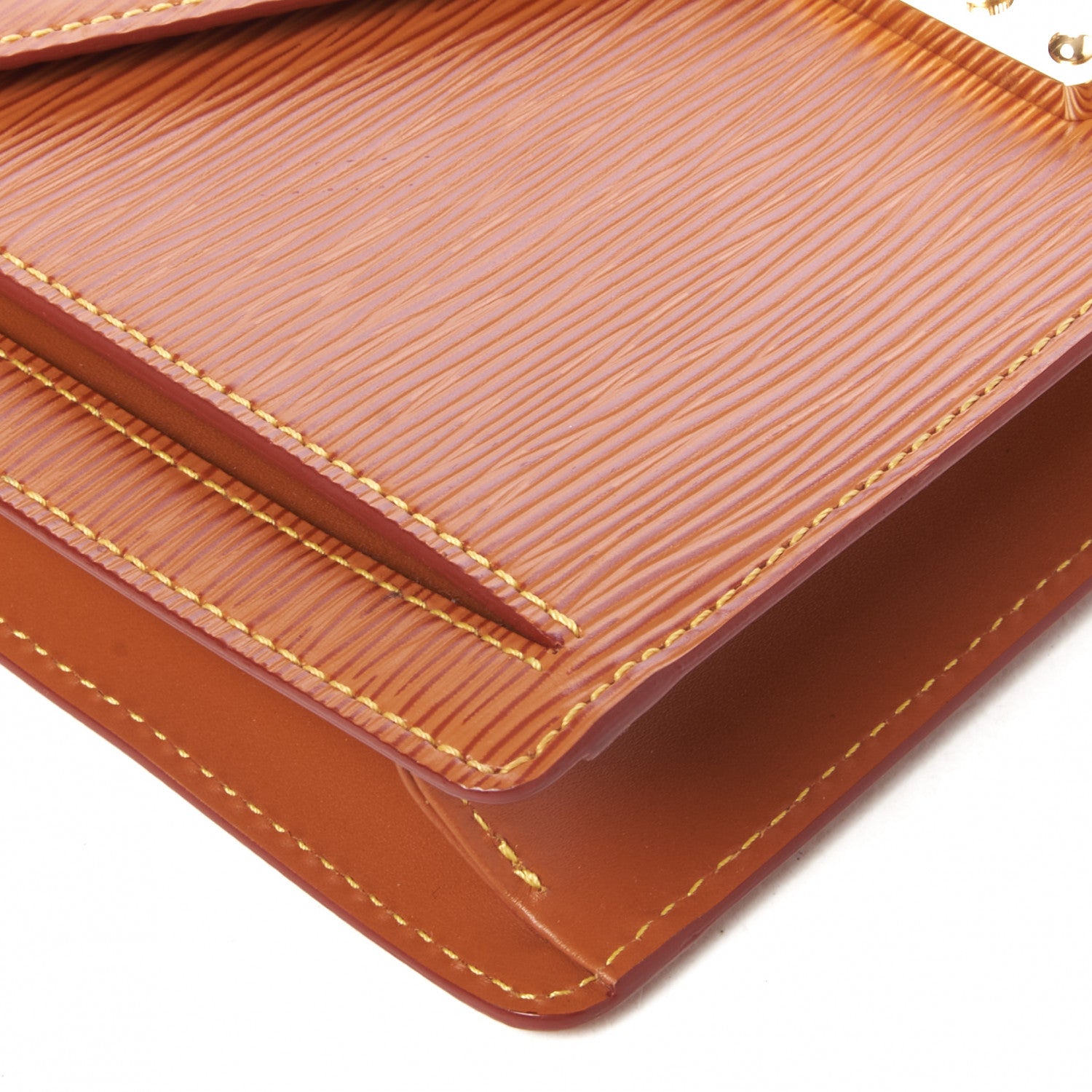 Louis Vuitton Epi Pochette Sellier Dragonne Cipango 5 of 9