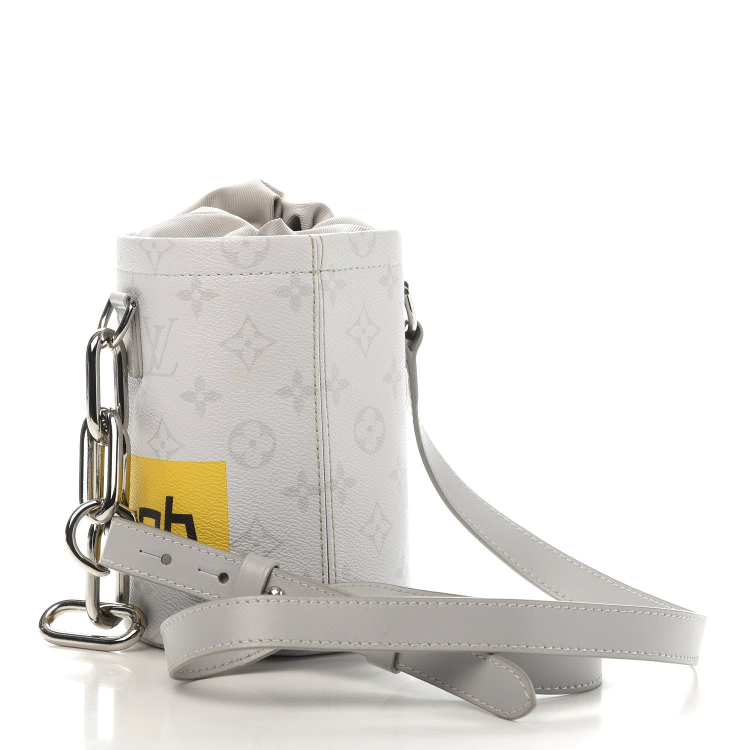 Louis Vuitton Monogram Chalk Nano Bag White 3 of 10