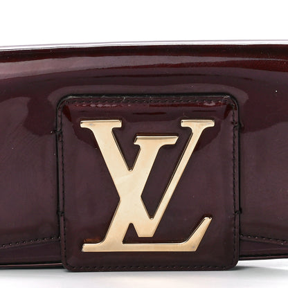 Louis Vuitton Patent Sobe Clutch Rouge Fauviste 7 of 10