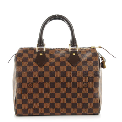 Louis Vuitton Damier Ebene Speedy 25 1 of 8