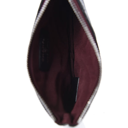 Chanel Caviar Chevron Quilted Small Cosmetic Case Black 5 of 8