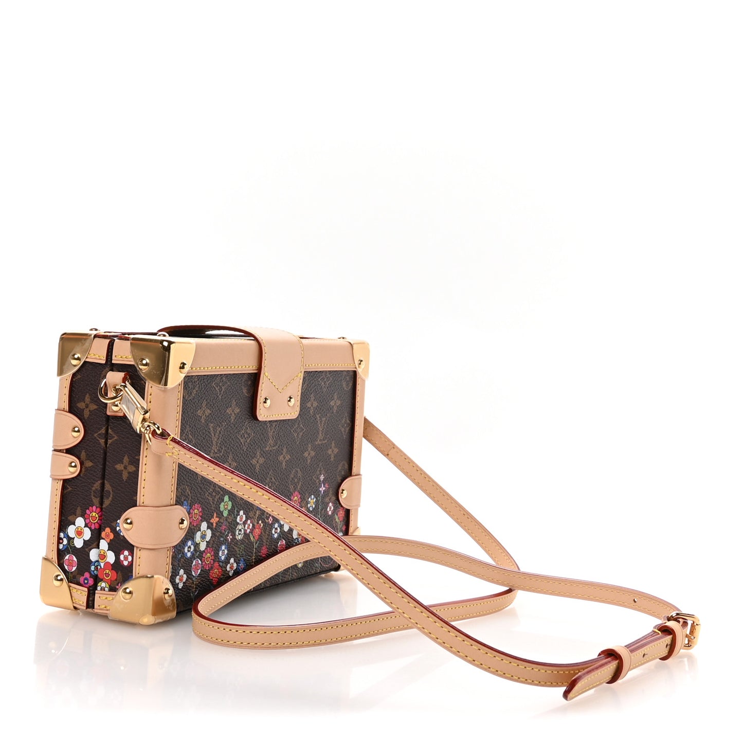 LV X TM Monogram Flowers Petite Malle