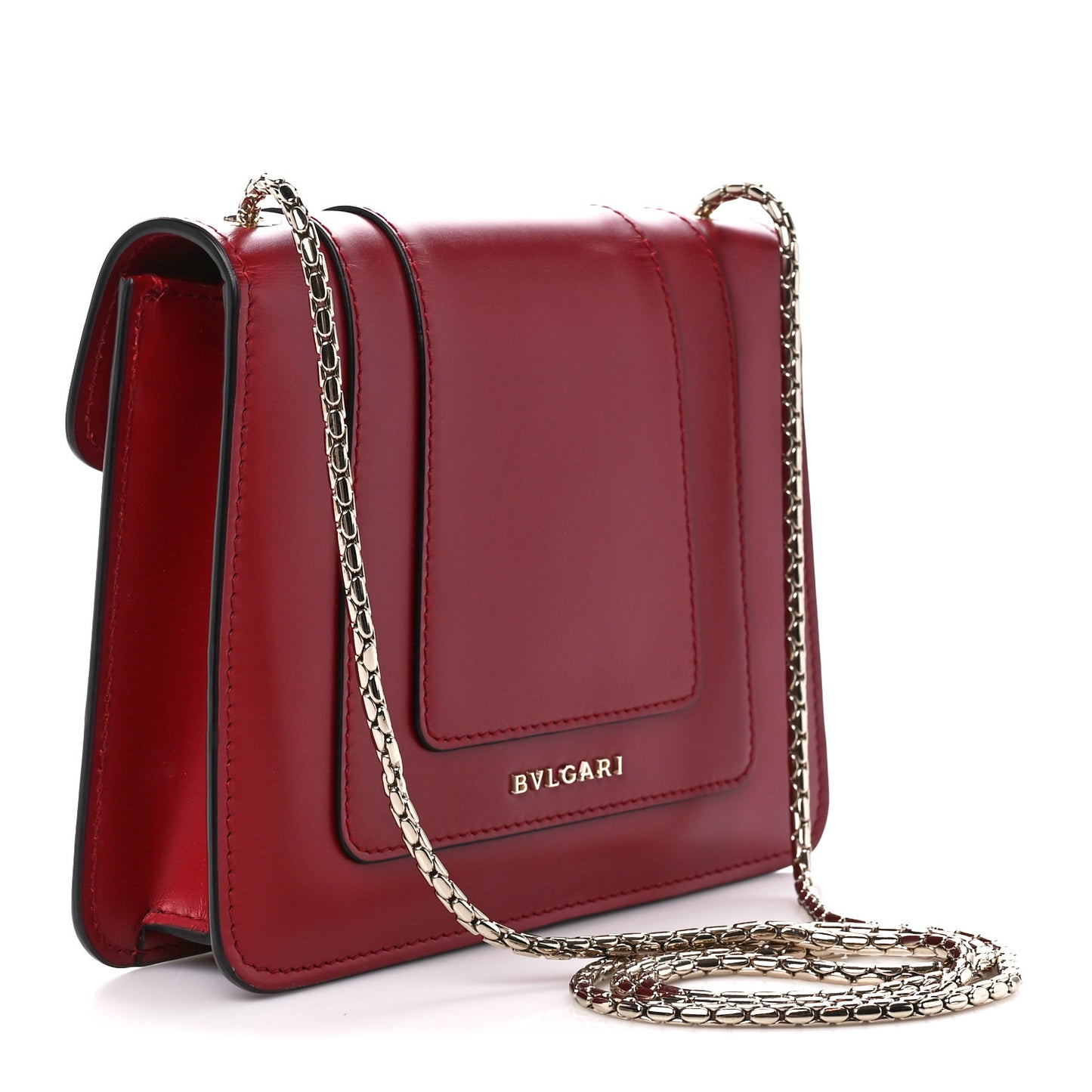 Calfskin Serpenti Forever Crossbody Bag Red