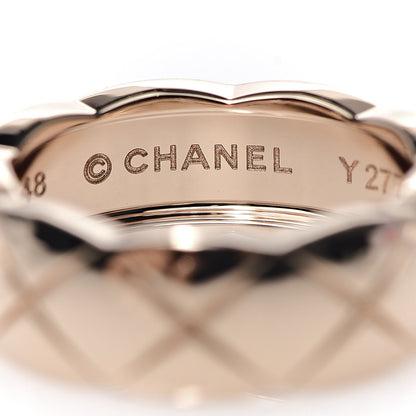 Chanel 18K Beige Gold Small Coco Crush Ring 48 4.5 4 of 5