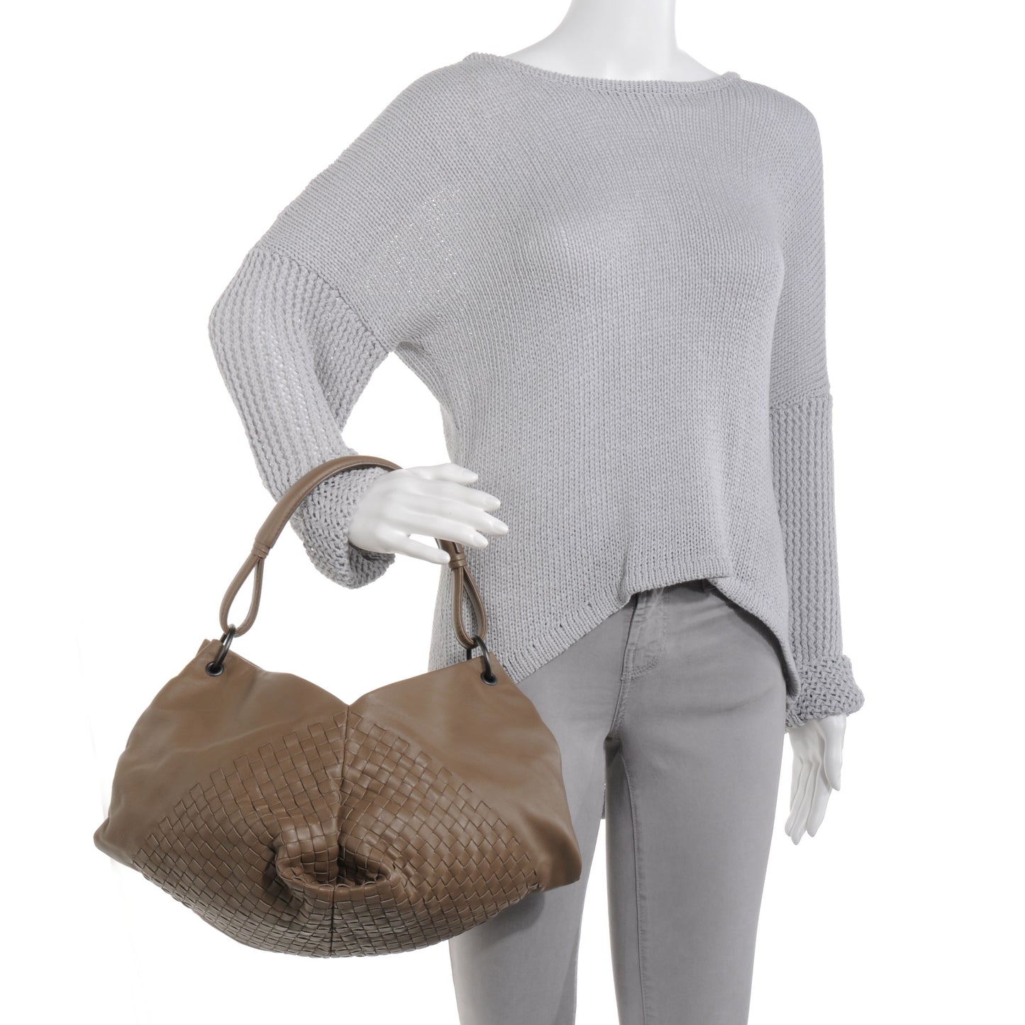 Intrecciato Nappa Aquilone Fortune Cookie Hobo