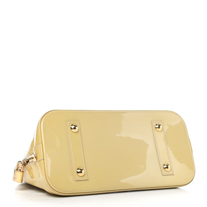 Louis Vuitton Vernis Alma PM Citrine 3 of 4