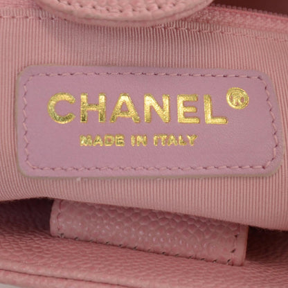 Chanel Caviar Petit Shopping Tote PST Pink 8 of 11