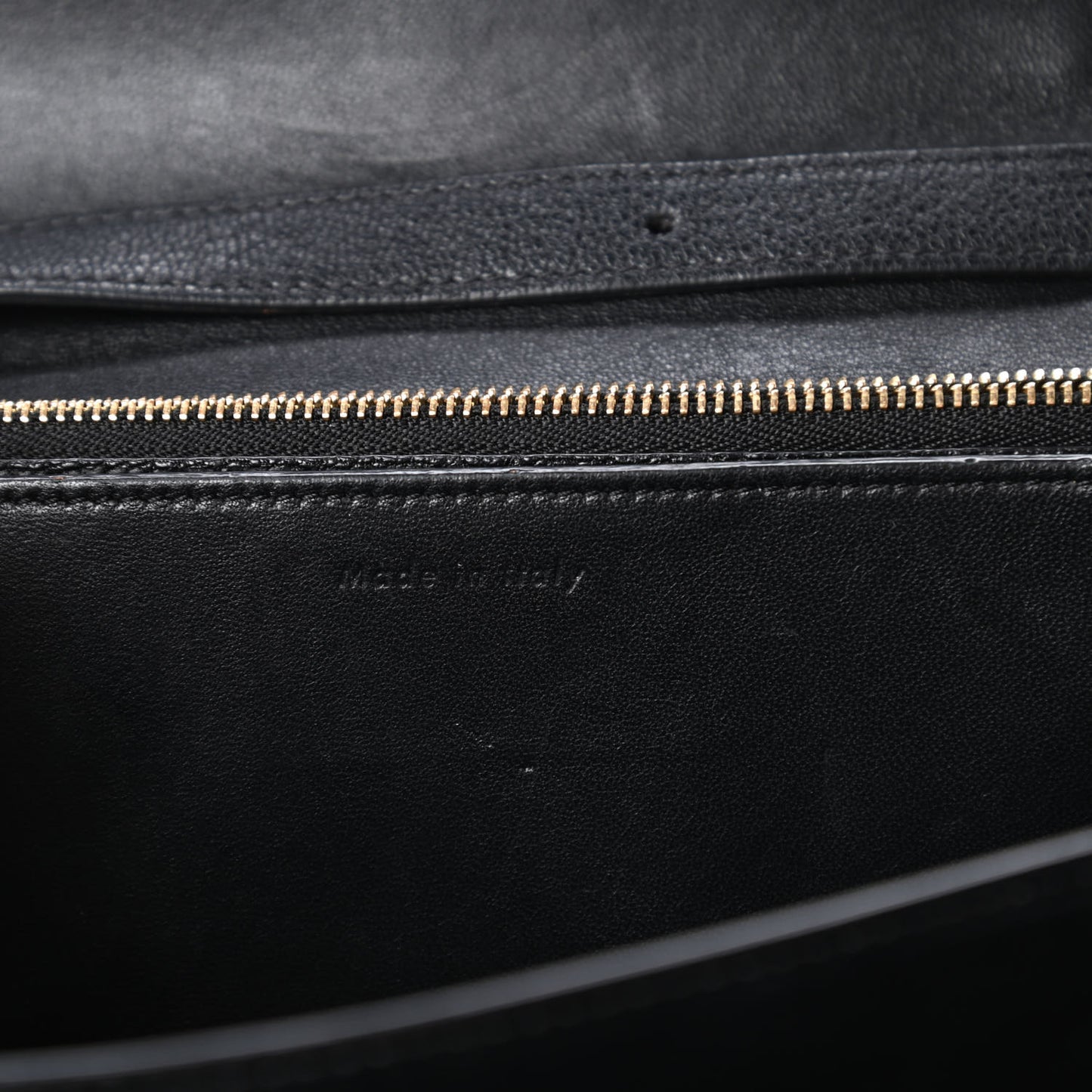 Goatskin Medium Classic Box Flap Bag Black