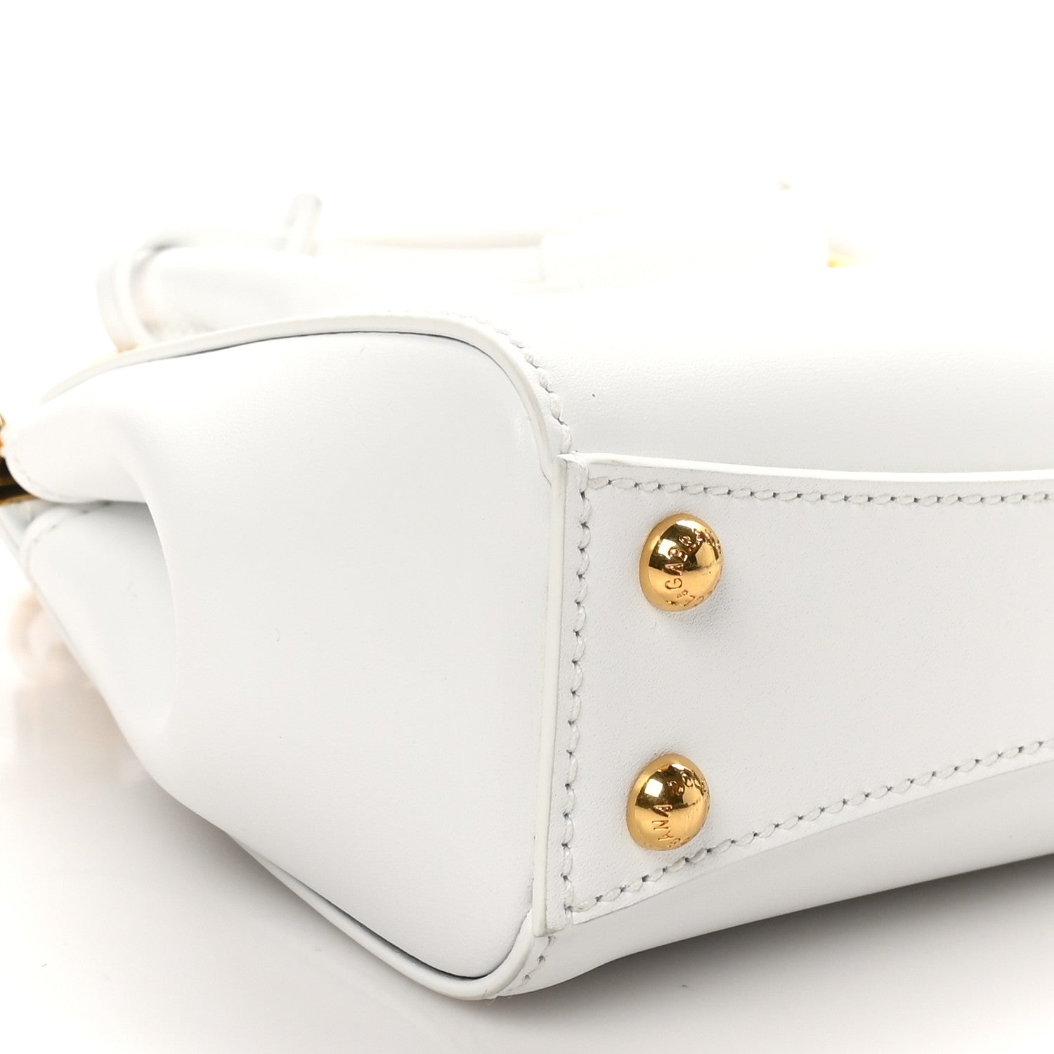 Dolce & Gabbana Vitello Mini Marlene Day Bag White 8 of 9