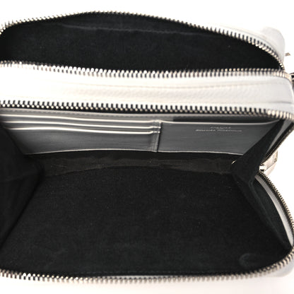 Christian Dior X DANIEL ARSHAM Grained Calfskin Newspaper Messenger White 5 of 10