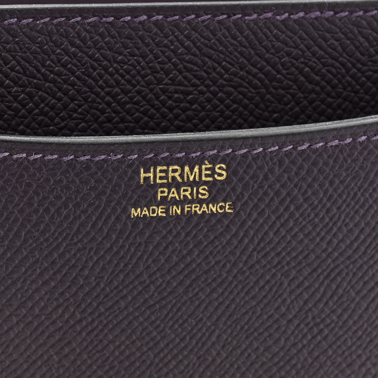 Hermes Epsom Constance 24 Raisin 7 of 14