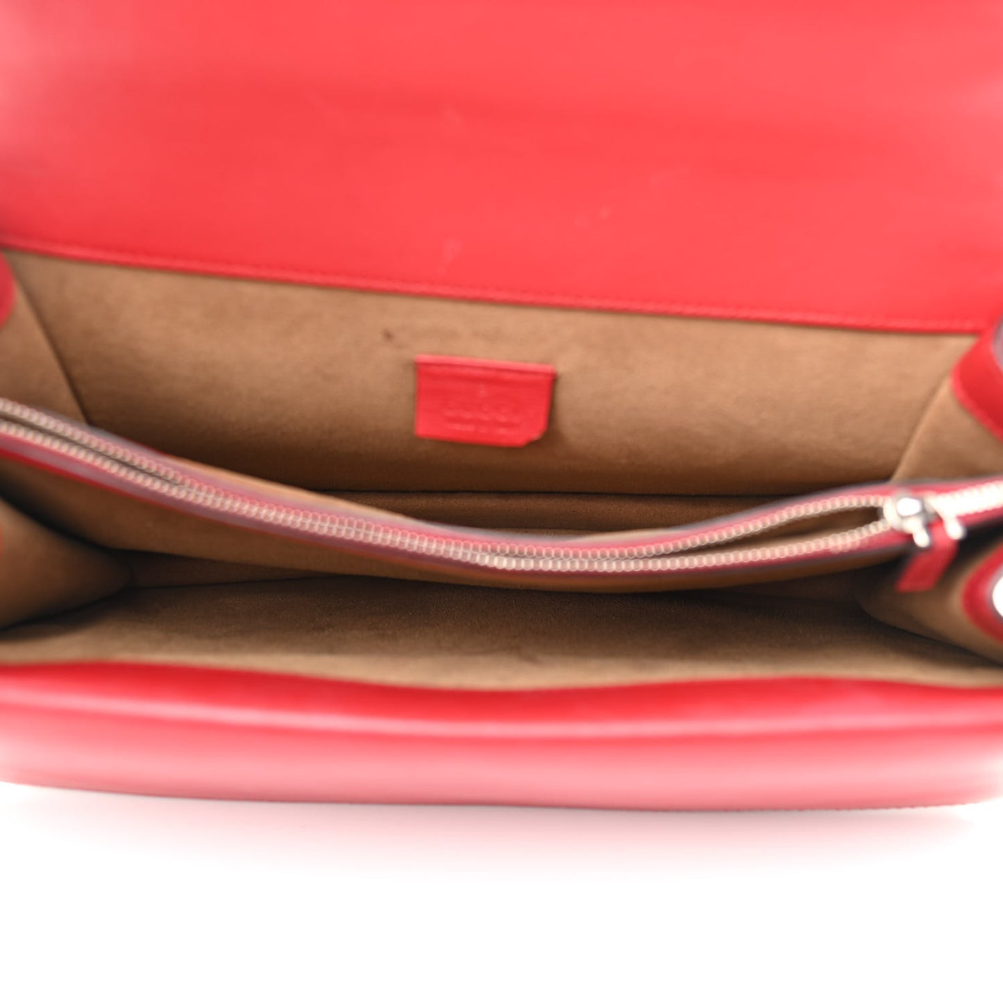 GG Supreme Monogram Arabesque Medium Dionysus Shoulder Bag Hibiscus Red