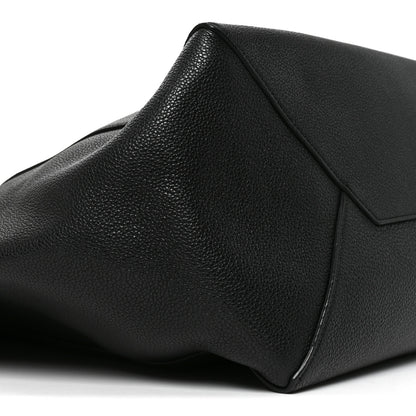 Celine Soft Grained Calfskin Medium Belt Cabas Phantom Black 8 of 9