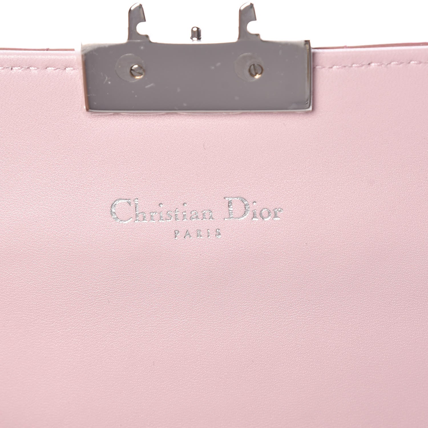 Christian Dior Patent Lambskin Cannage Miss Dior Promenade Pouch Pink 6 of 12