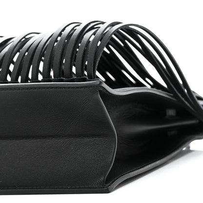 Hermes Swift Kelly Danse Anate Fringed Belt Bag Black 10 of 11