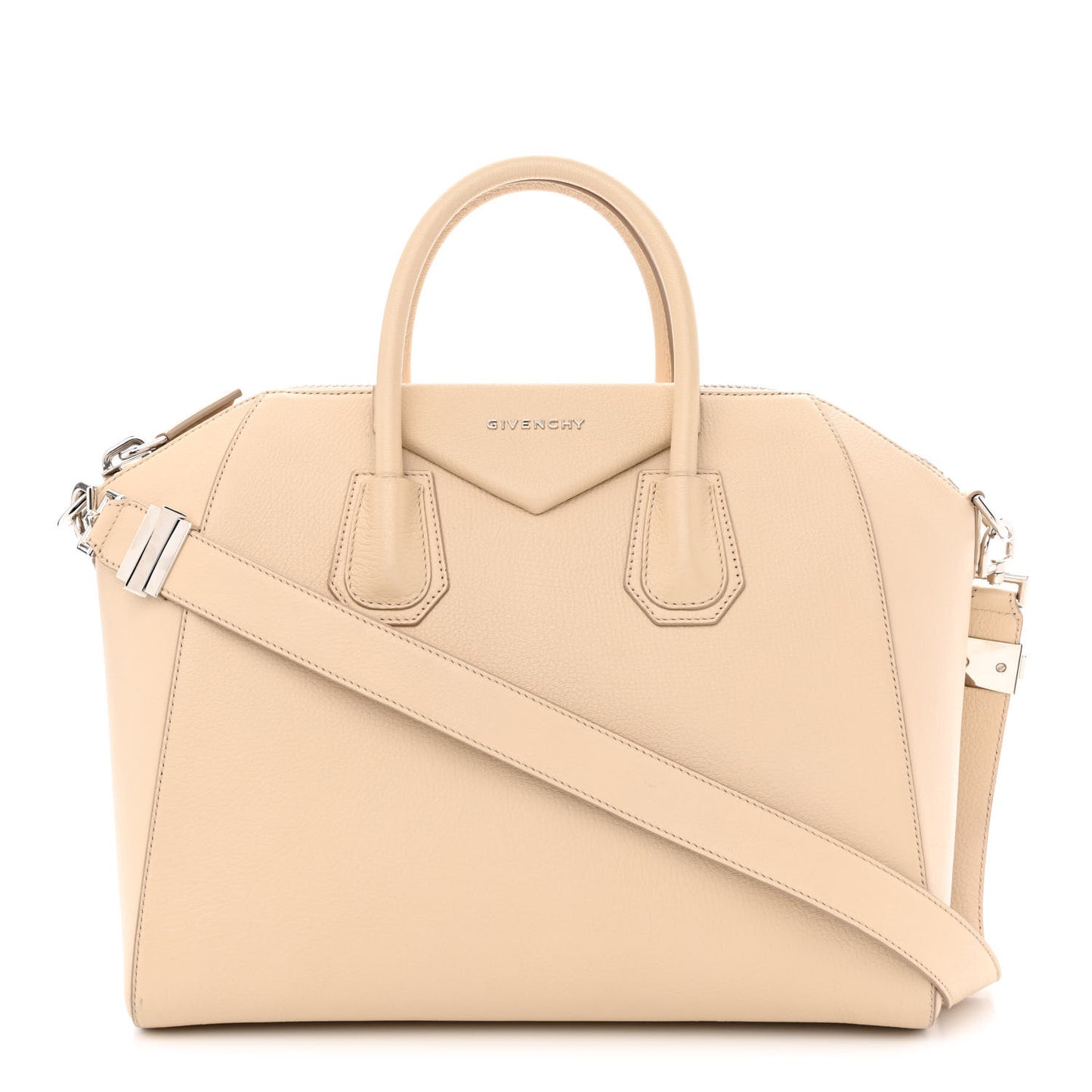 Sugar Goatskin Medium Antigona Nude