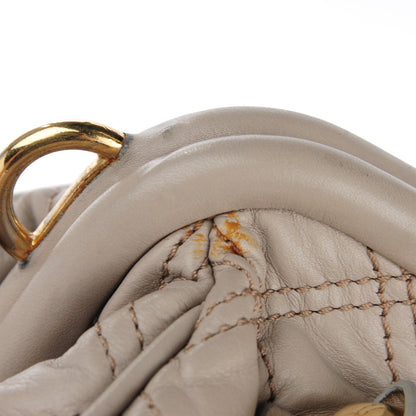 Marc Jacobs Calfskin Quilted Stam Light Grey 13 of 14