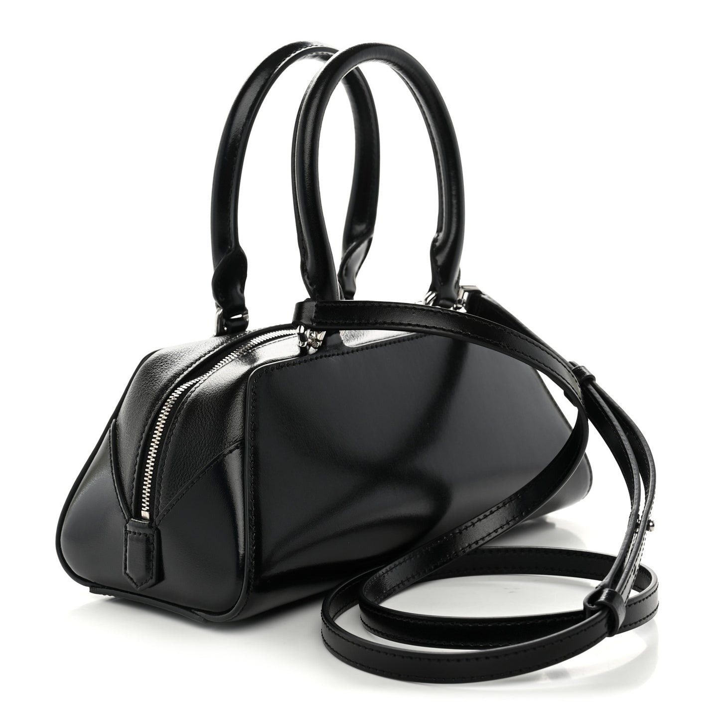 Box Calfskin East West Mini Antigona Black