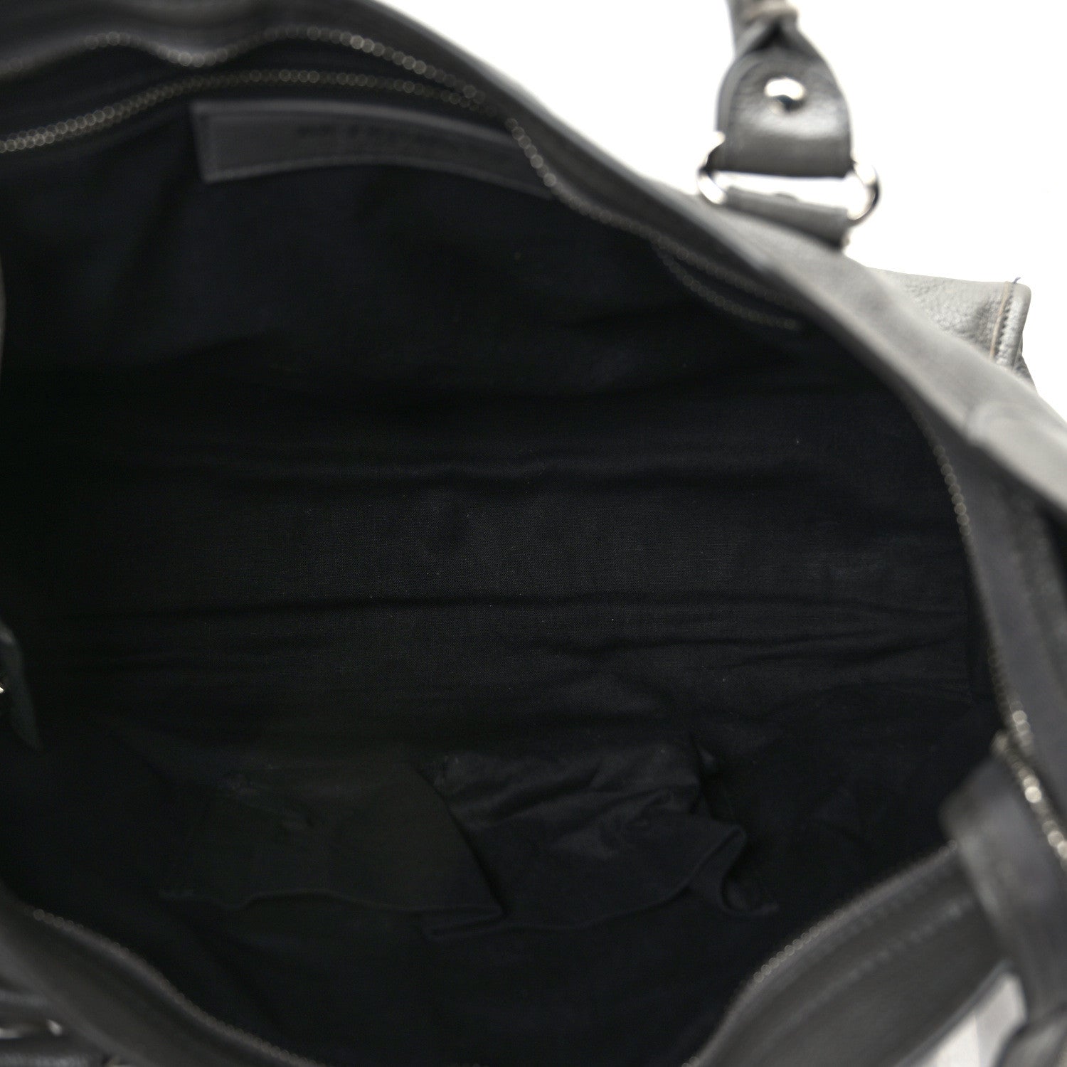 Balenciaga Chevre Silver Metallic Edge Hardware City Gris Acier 5 of 15