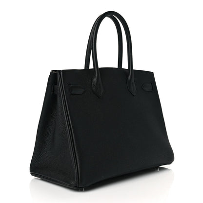 Hermes Togo Swift Canvas 3 in 1 Birkin 30 Black 5 of 14