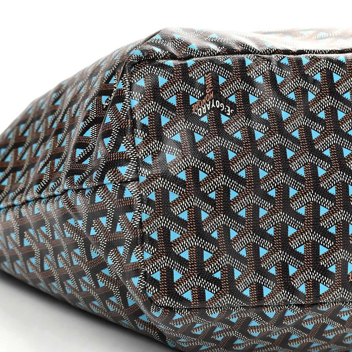 Goyardine Saint Louis Claire Voie PM Black Blue