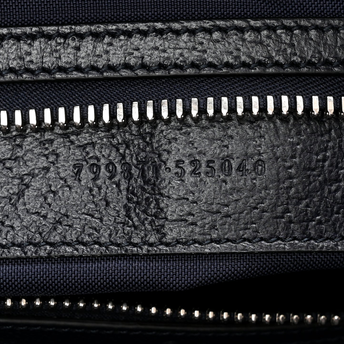 GG Monogram Medium Web Duffle Bag Dark Blue