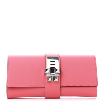 Hermes Swift Medor 23 Clutch Rose Azalee 1 of 9