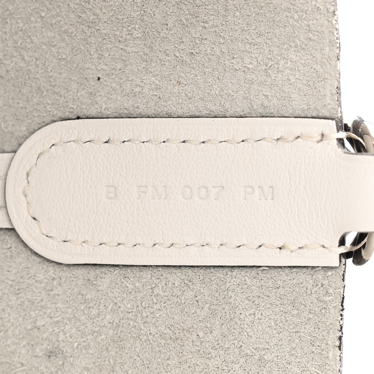 Hermes Taurillon Clemence Swift In-The-Loop 18 Bag New White 7 of 12
