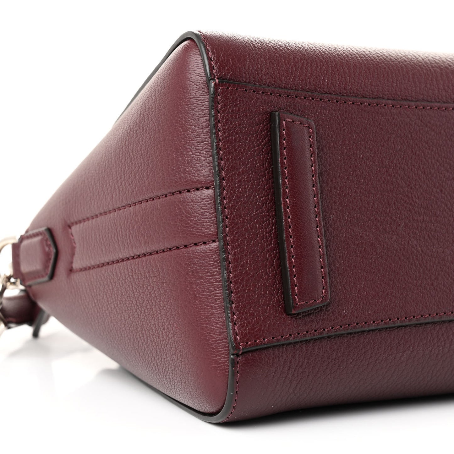 Sugar Goatskin Mini Antigona Oxblood